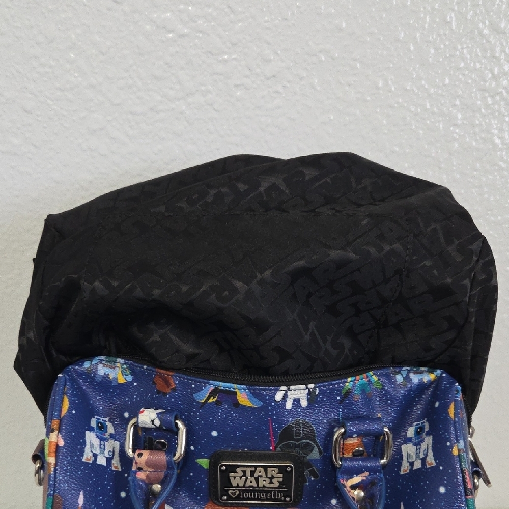Loungefly Star Wars Blue and Black Bag - Picture 8 of 15
